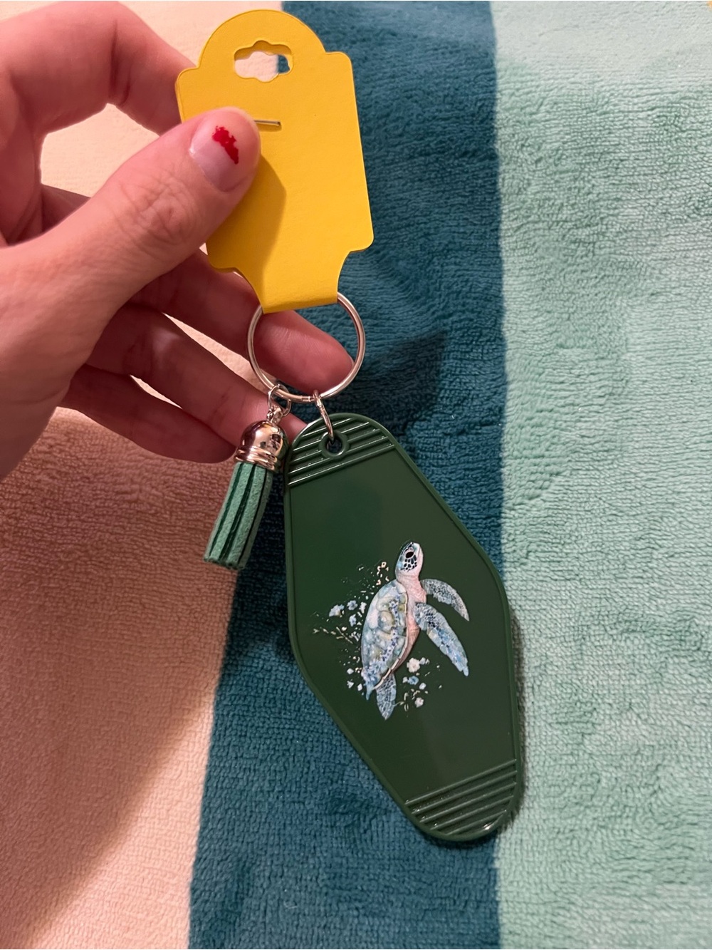 Sea Turtle Keychain 🌊